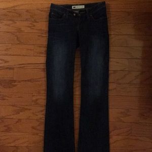 Levi dark rinse boot cut jeans!SOLD!